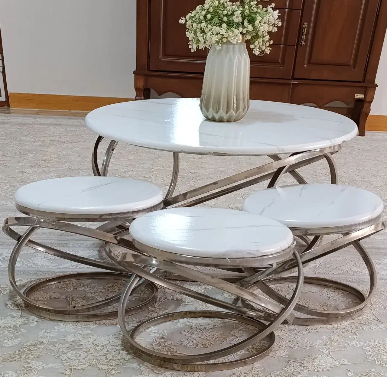 جلو مبلی و ساعت دیواری|مبلمان خانگی و میز عسلی|مهاباد (آذربایجان غربی), |دیوار