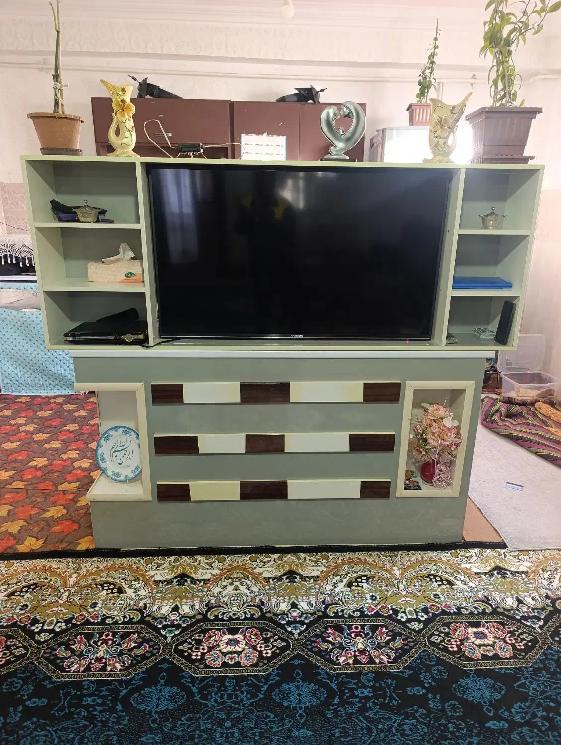 اوپن آشپزخانه|میز تلویزیون|خلخال, |دیوار