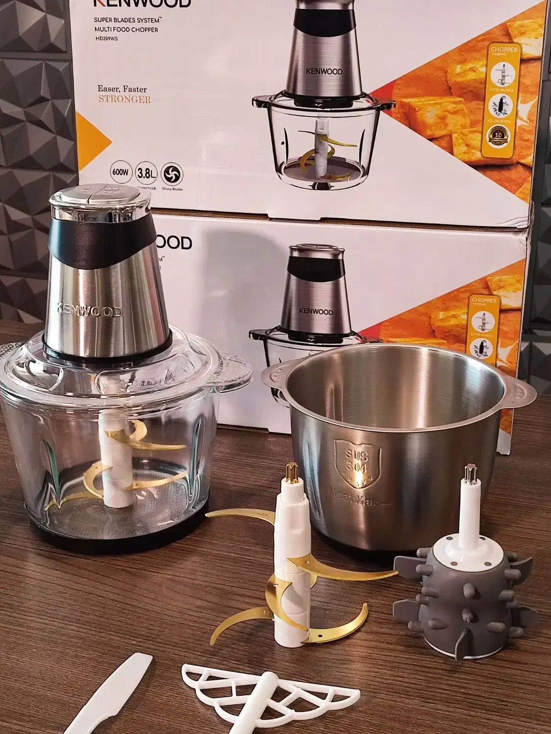 خردکن دو کاسه کنوود|خردکن، آسیاب، غذاساز|تبریز, |دیوار