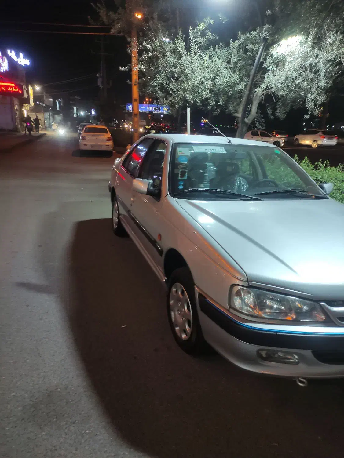 پژو پارس مدل 87 نقره ای  سیلور|خودرو سواری و وانت|رشت, سیا اسطلخ|دیوار