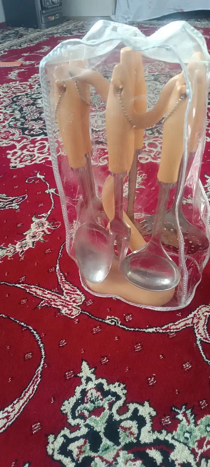 لیوان و کفگیر ملاقه|ظروف سرو و پذیرایی|چناران, |دیوار