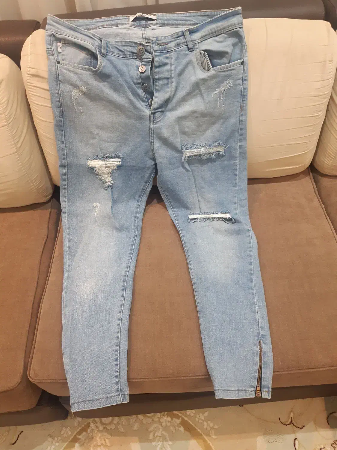 شلوار قدنود زاپدار|لباس|اصفهان, دستگرده|دیوار