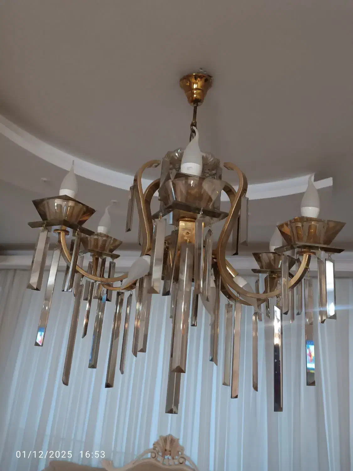 لوستر|لوستر و چراغ آویز|همدان, |دیوار