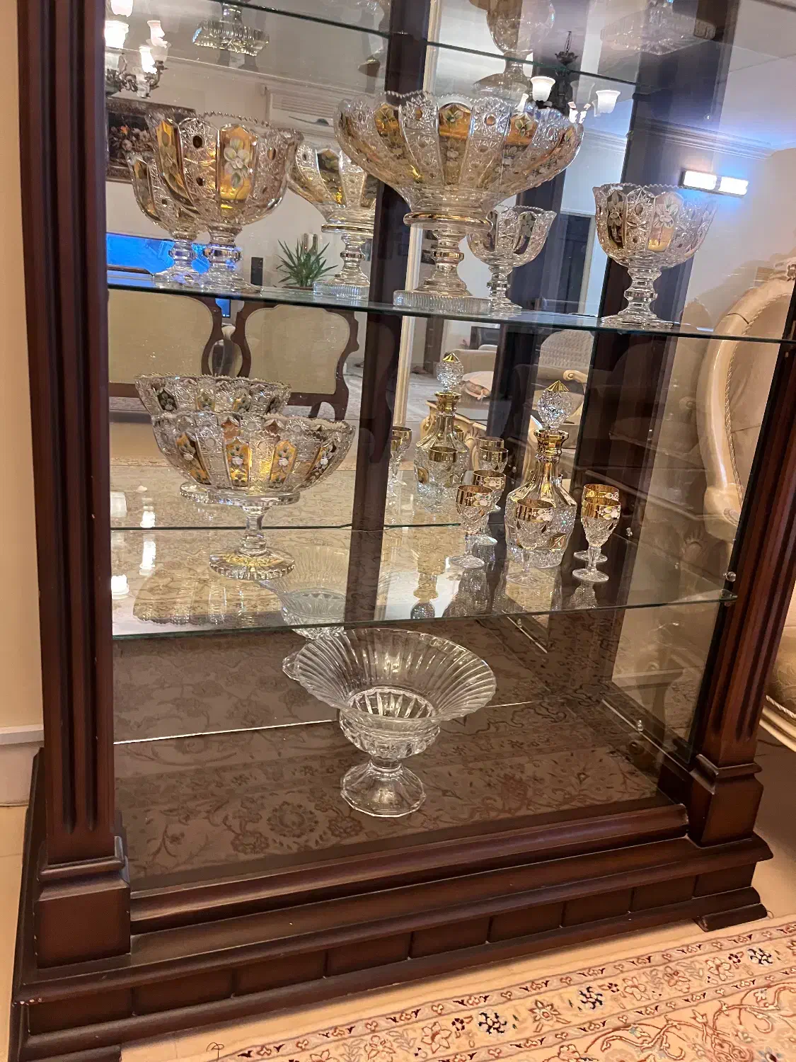 ویترین ، بوفه چوبی|بوفه، ویترین، کنسول|اصفهان, سروستان|دیوار