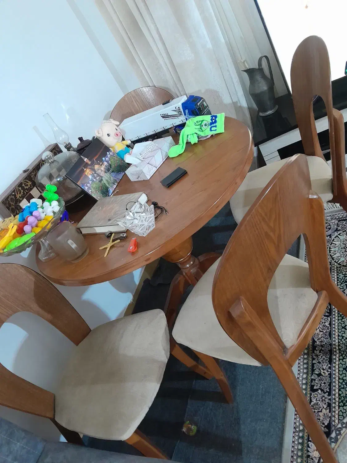 میز ناهار خوردی|میز و صندلی غذاخوری|ساری, |دیوار