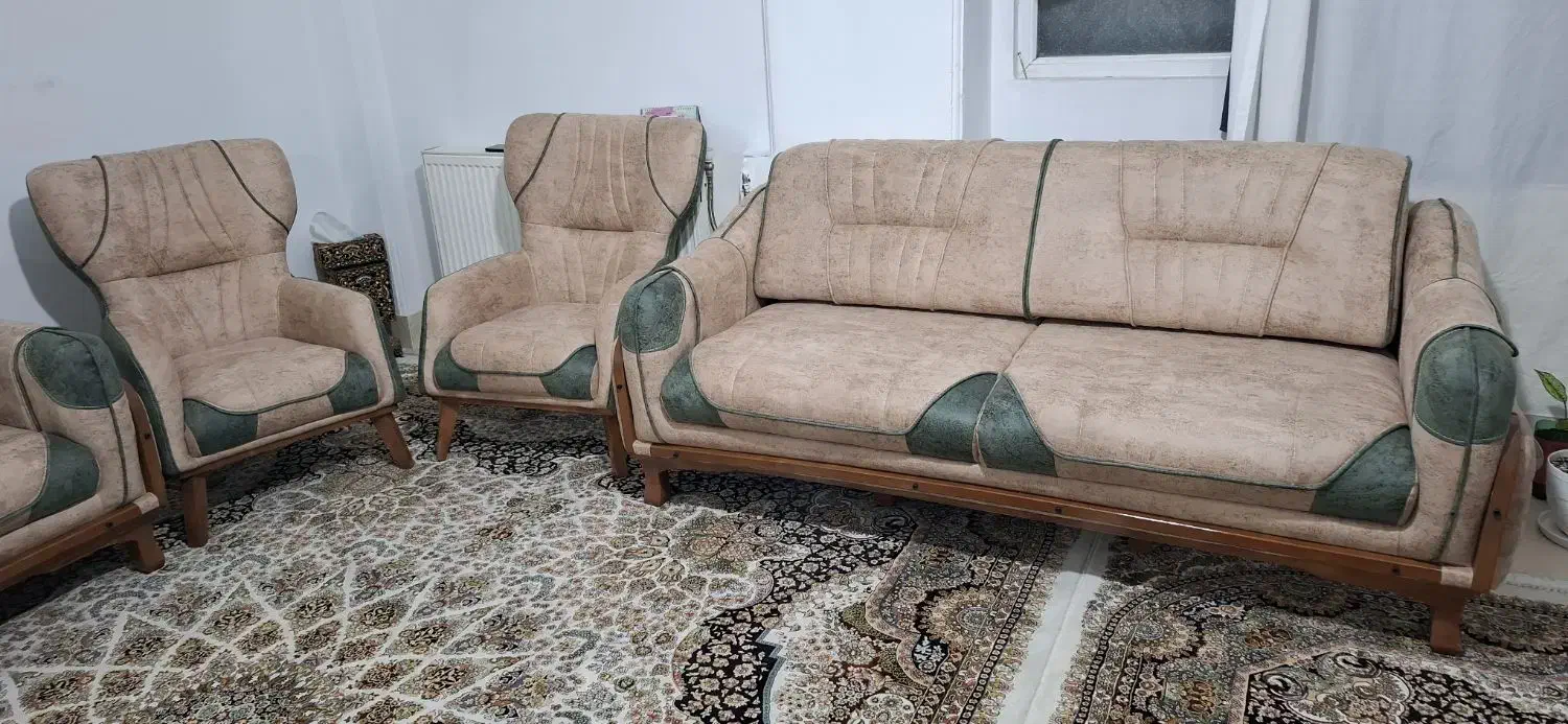 مبل راحتی سانتیاگو تخت شو|مبلمان خانگی و میز عسلی|قم, دروازه چوبی|دیوار