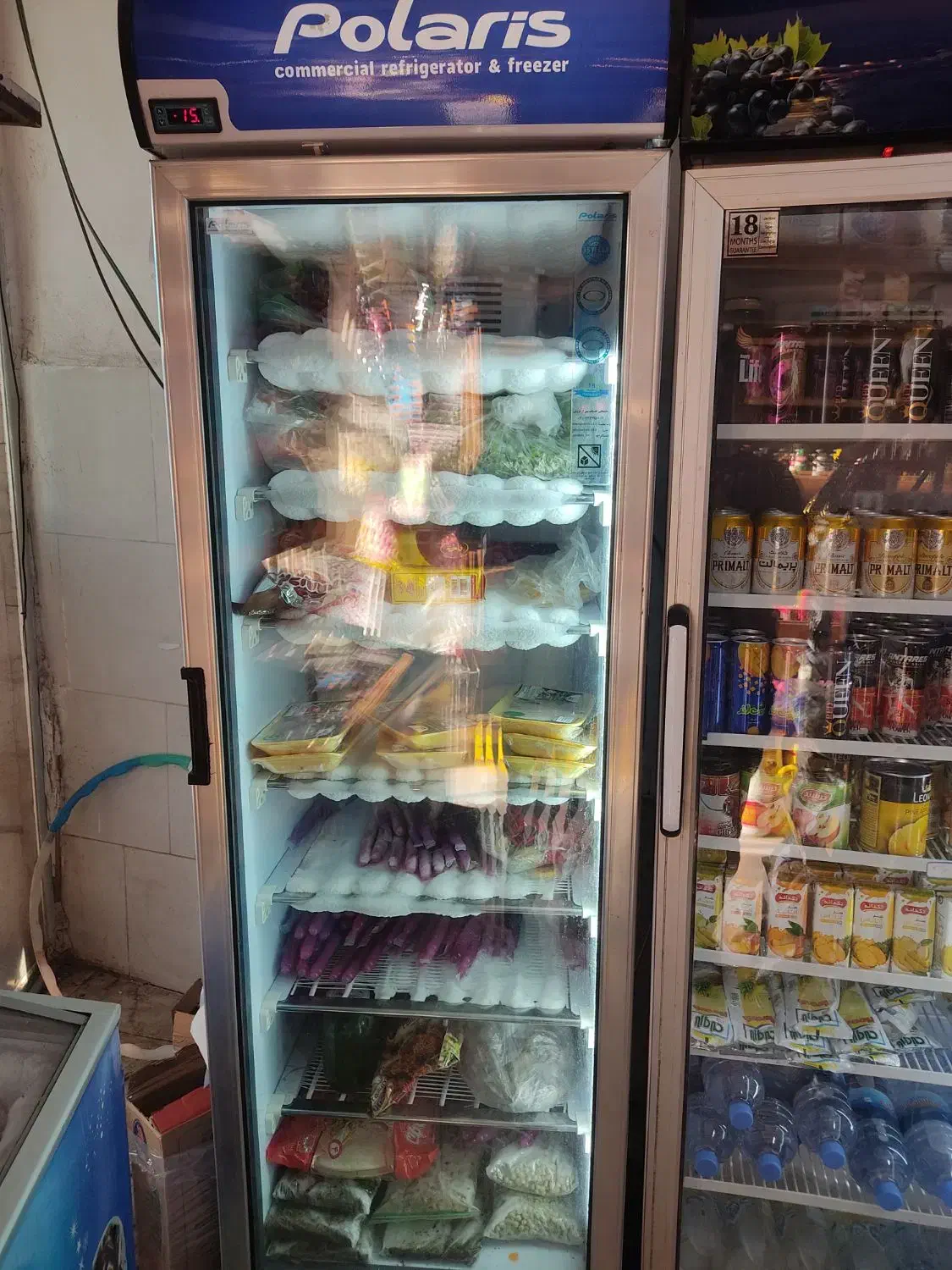 فروش دو یخچال فریز و معمولی الماس و پولاریس|فروشگاه و مغازه|ساری, |دیوار