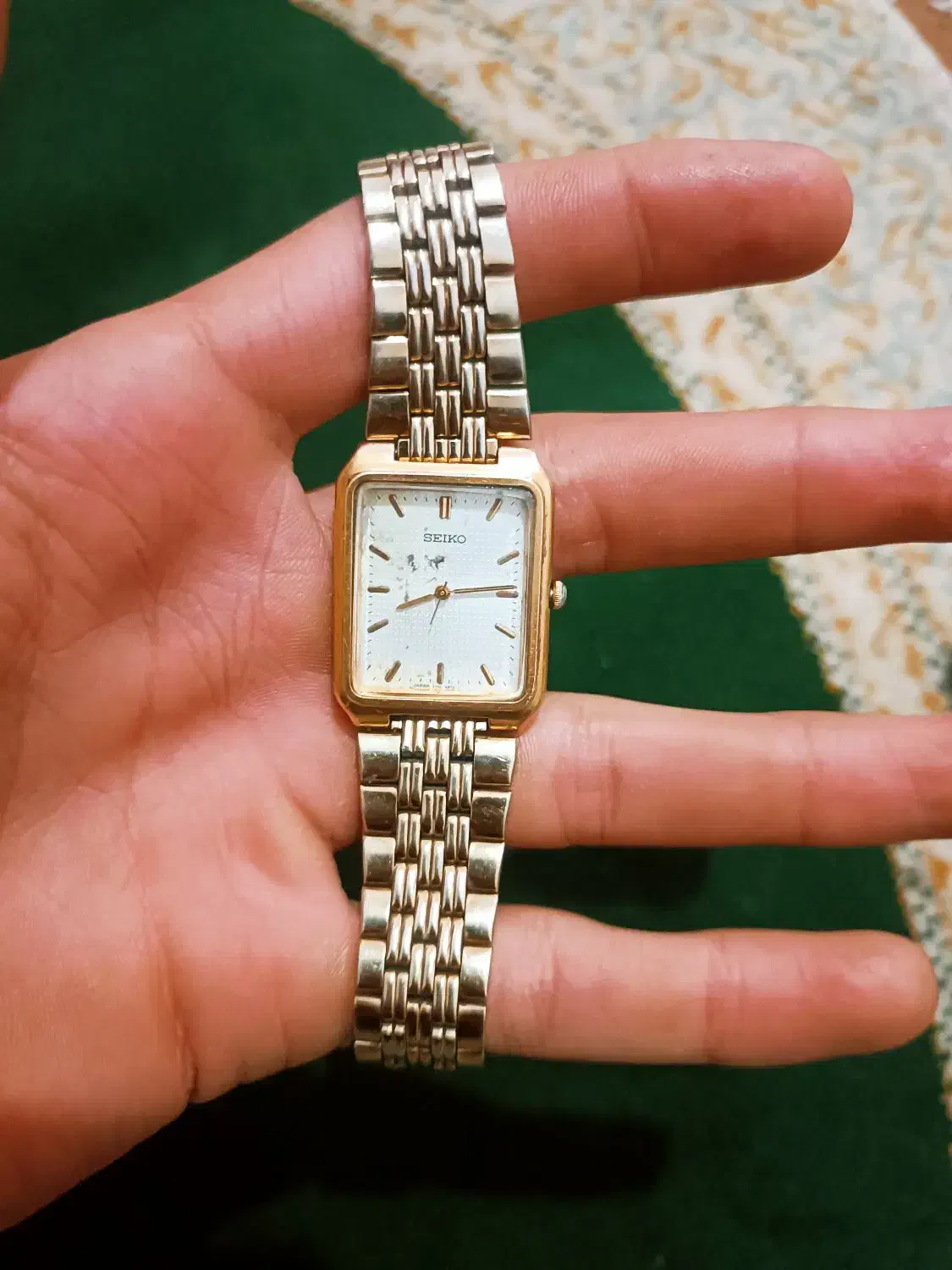 سیکو کلاسیک خاص آب کاری طلا|ساعت|قم, ولیعصر|دیوار