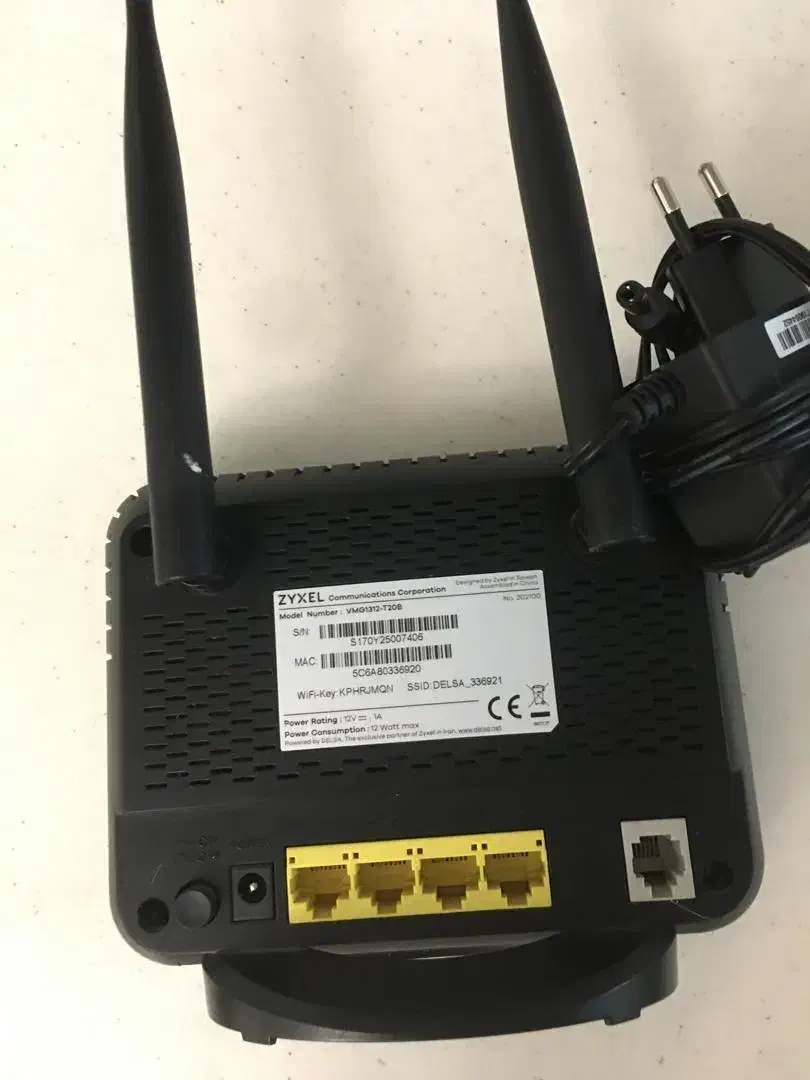 مودم روتر بی سیم VDSL/ADSL زایکسل VMG1312-T20B|مودم و تجهیزات شبکه|تهران, حکیمیه|دیوار