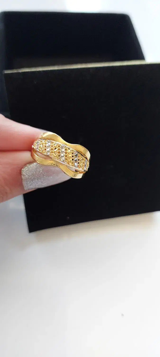 انگشتر وگوشواره کاملا نو .با هم فروخته میشه|جواهرات|ایوان, |دیوار