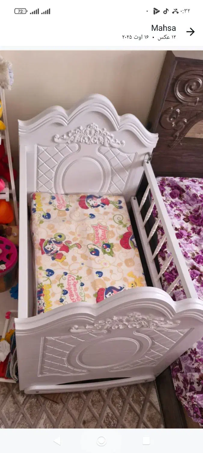 تخت خواب کودک در حد نو|تخت و صندلی بچه|تهران, مهرآباد|دیوار