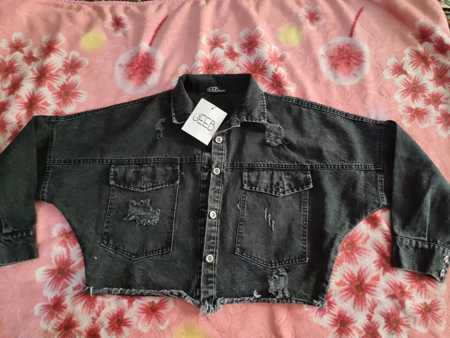 کت جین ذغالی|لباس|اقبالیه, |دیوار