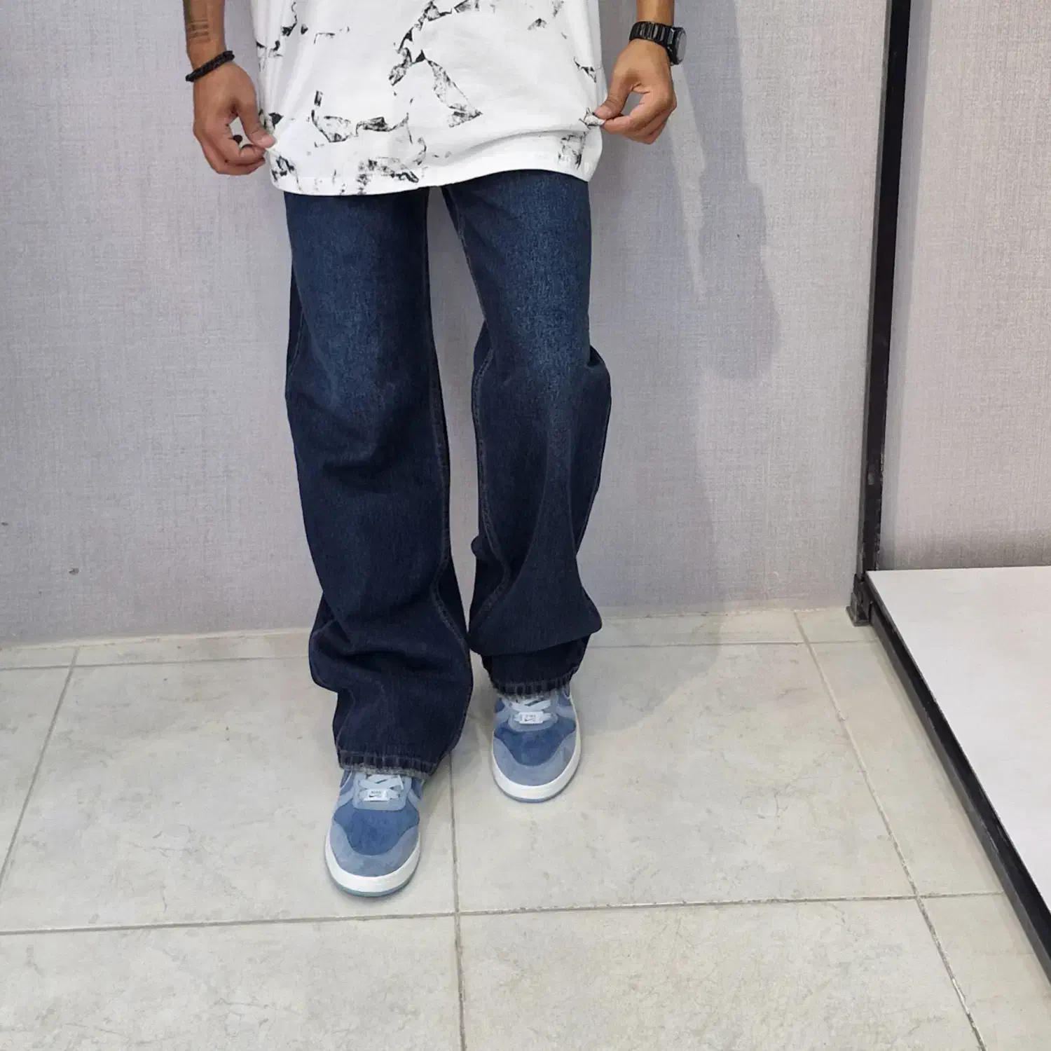 شلوار بگ جین مردانه|لباس|کاشان, پا نخل|دیوار