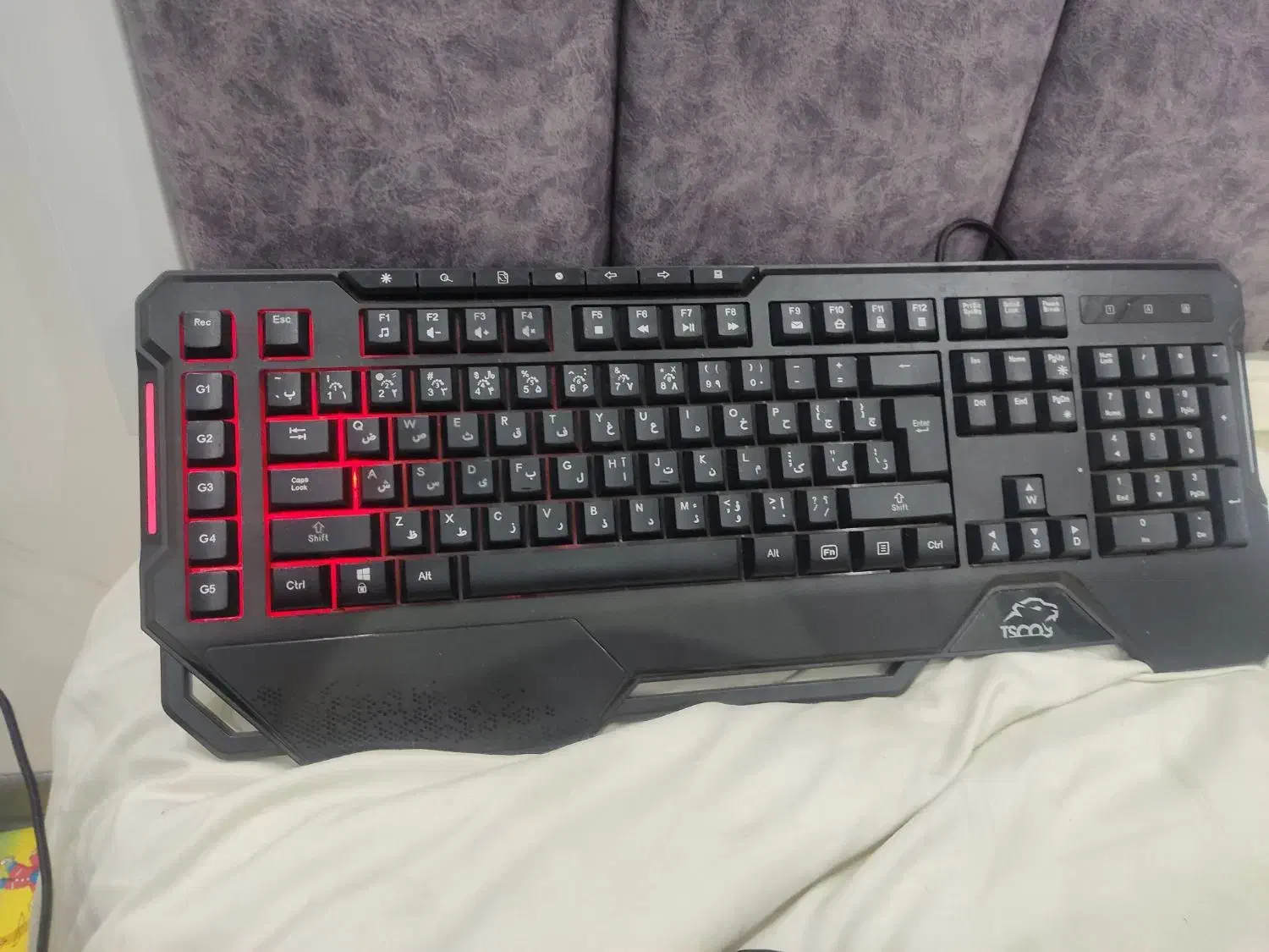 کیبورد مکانیکال گیمینگ چند حالته نور GK 126|قطعات و لوازم جانبی رایانه|تهران, سردارجنگل|دیوار