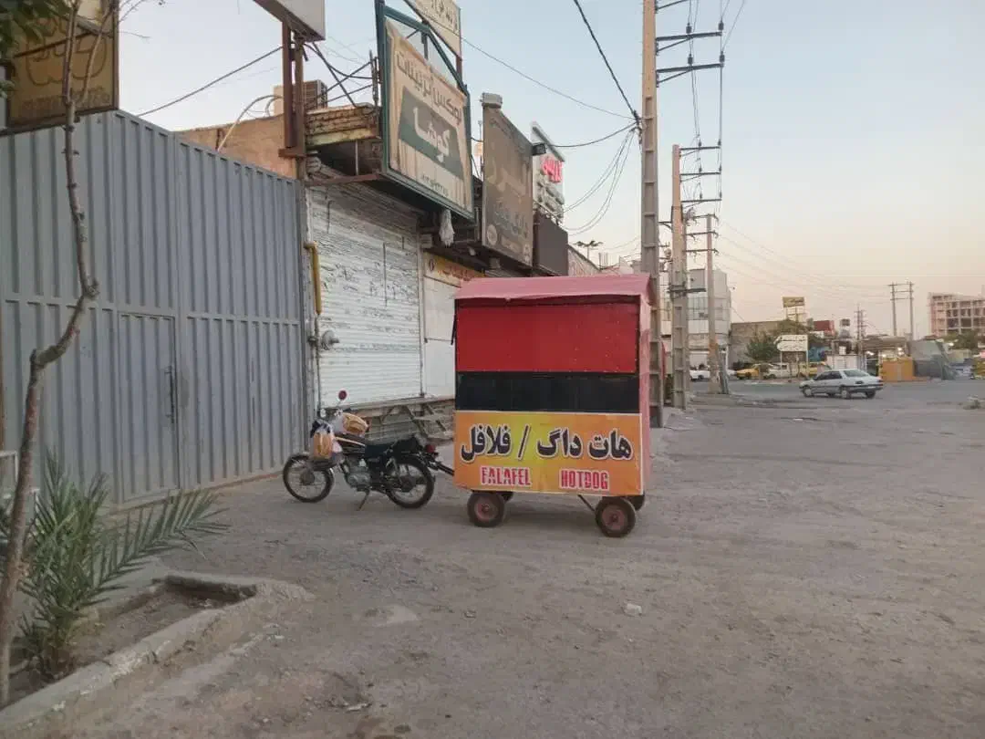 فروش گاری فلافل آماده به کار کاملا سالم|کافیشاپ و رستوران|رباطکریم, رباطکریم|دیوار