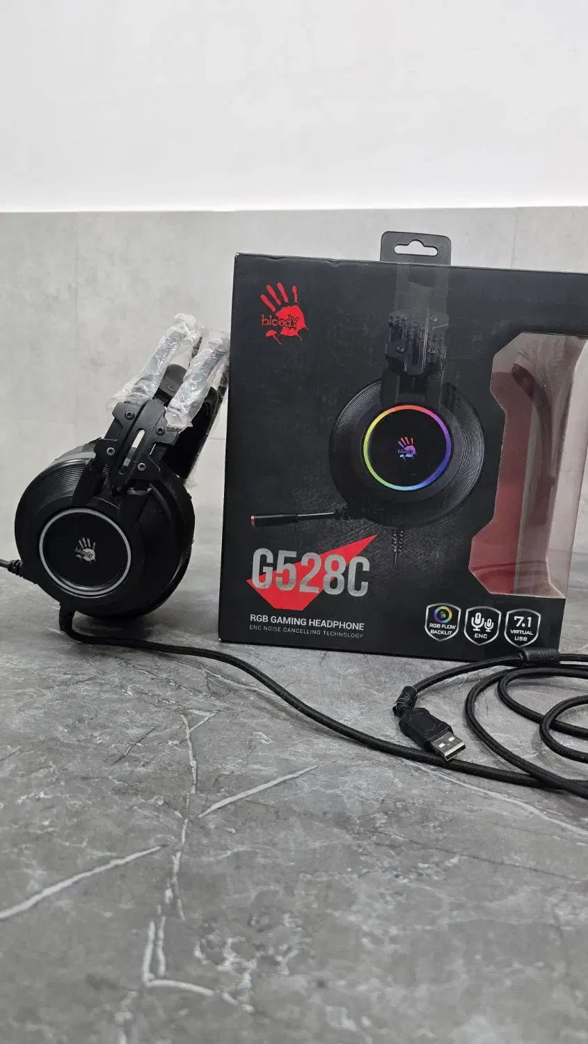 هدست گیمینگ A4tech Bloody G528C|قطعات و لوازم جانبی رایانه|قم, شاه ابراهیم|دیوار