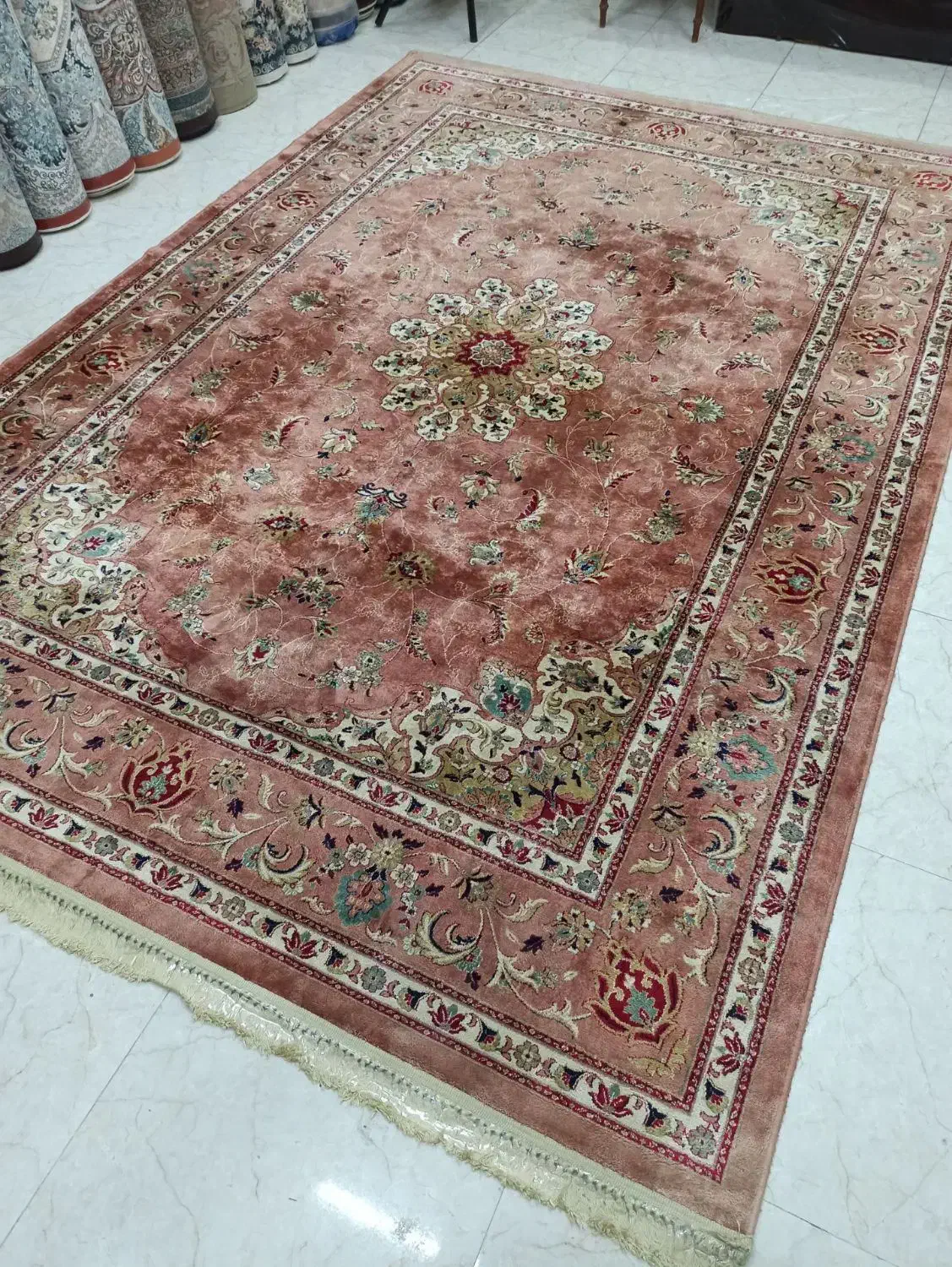 (اندیشه ۹۳)دو تخته ۹ متری فیلامنت بلژیکی|فرش|مشهد, حجاب (شهرک غرب)|دیوار
