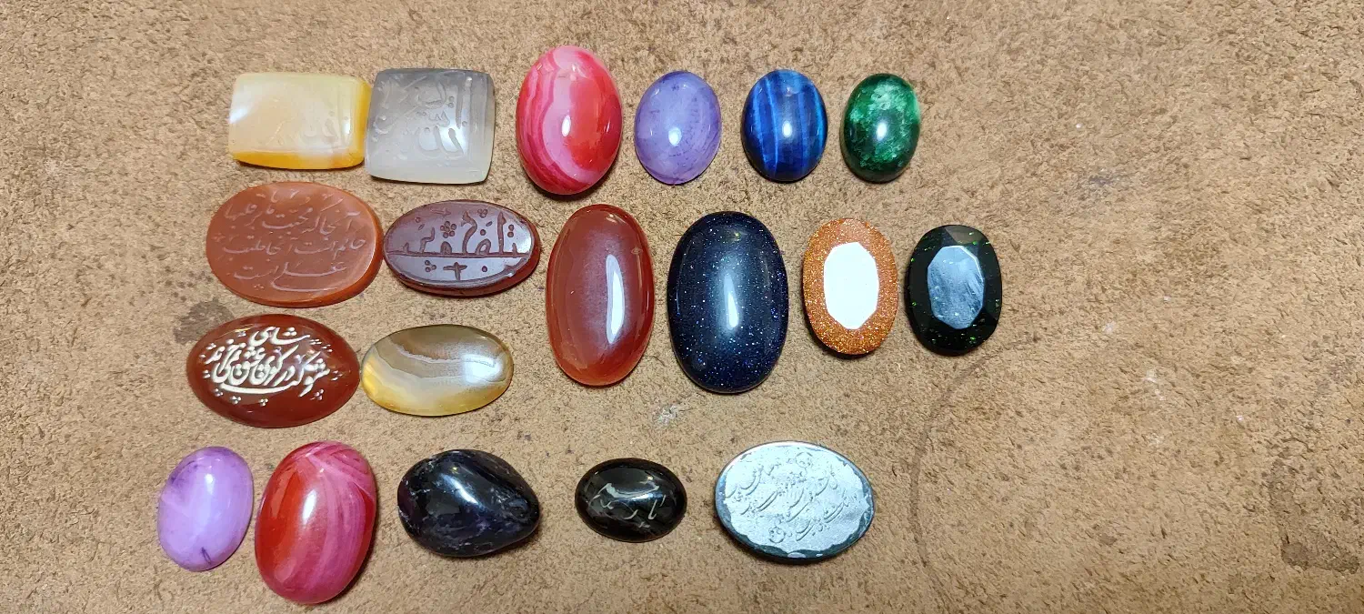 تعداد 19عدد نگین خطی و ساده|جواهرات|تهران, باشگاه نفت|دیوار