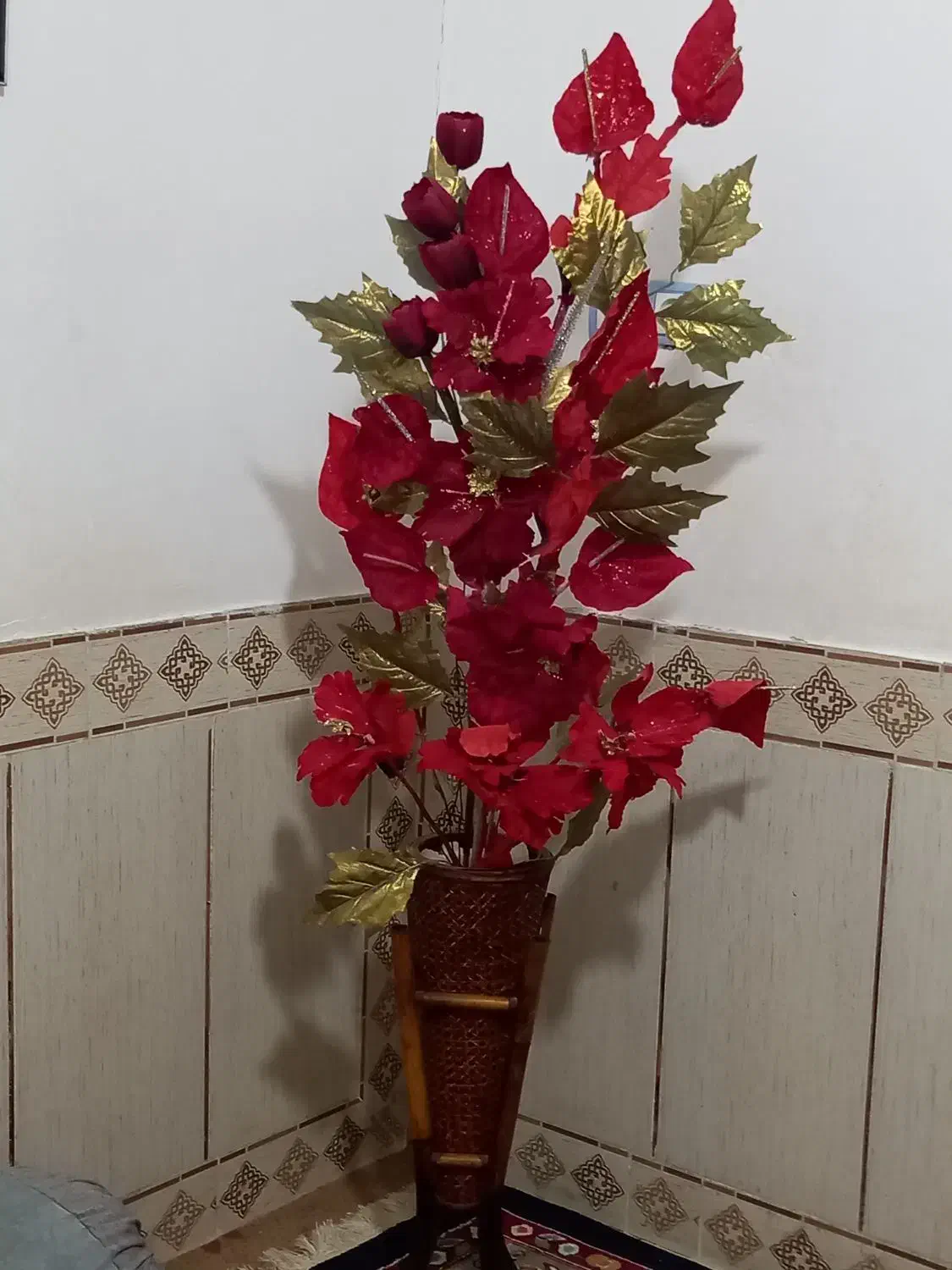 درختچه و گل مصنوعی|گل مصنوعی|ایرانشهر, |دیوار