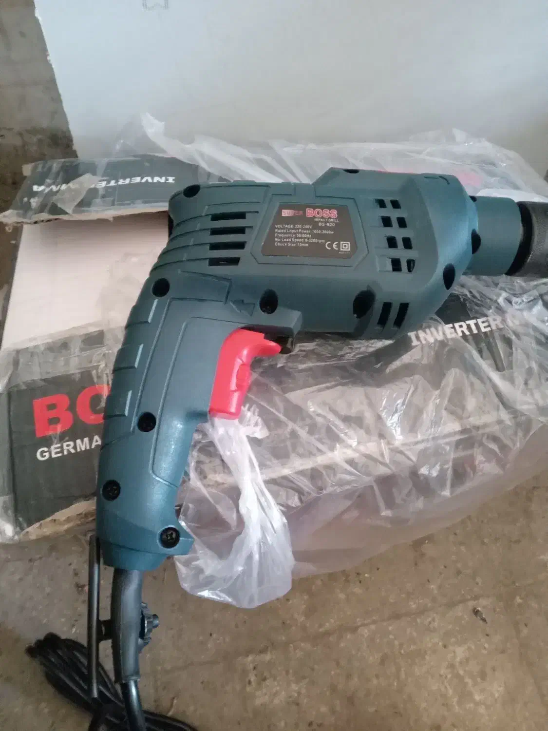 یه دستگاه دریل و یه موتور جوش|ابزارآلات|شیبکوه (فارس), |دیوار