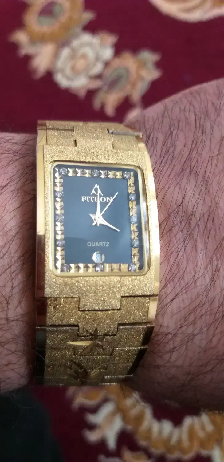 ساعت مردانه فیترون طایی|ساعت|صفادشت, |دیوار