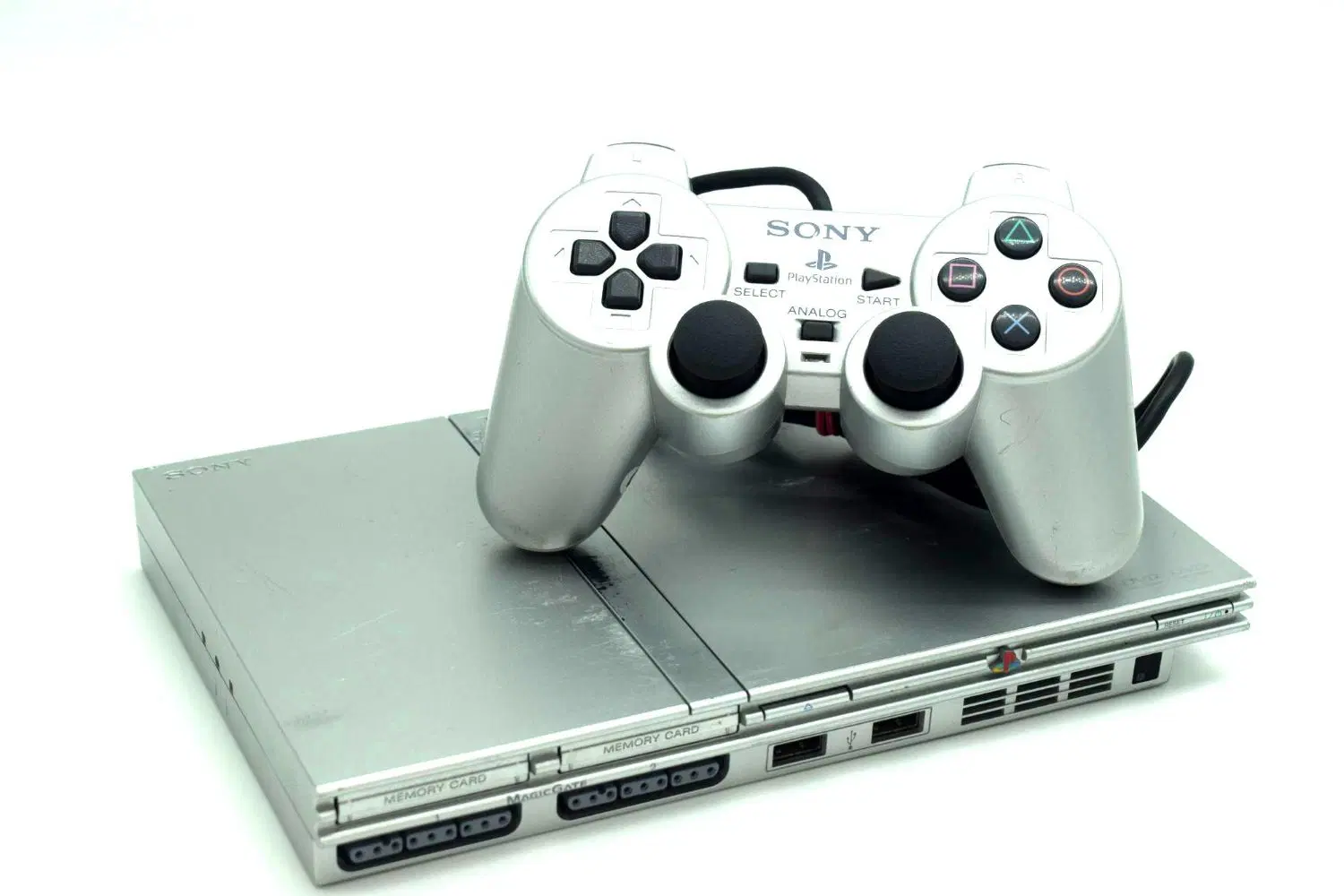 PS2 به همراه فلش ۳۲ گیگ فول گیم|کنسول، بازی ویدئویی و آنلاین|اصفهان, شیخ اشراق|دیوار
