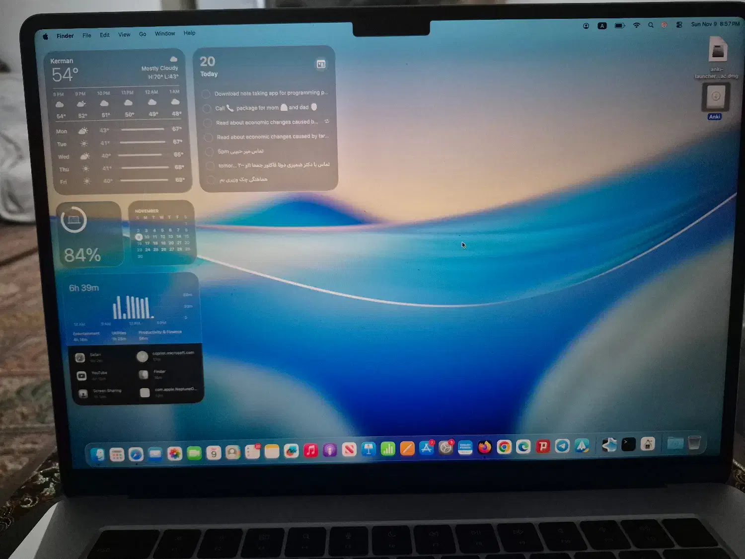 MacBook Air M2 2023 15.3|رایانه همراه|کرمان, |دیوار