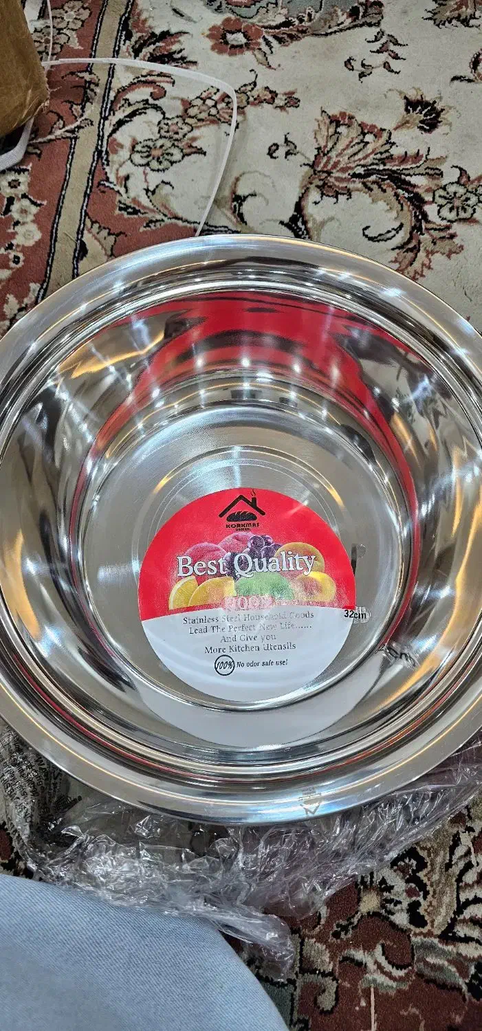 ابکش و لگن استیل برند ترک|ظروف سرو و پذیرایی|بندر ماهشهر, |دیوار