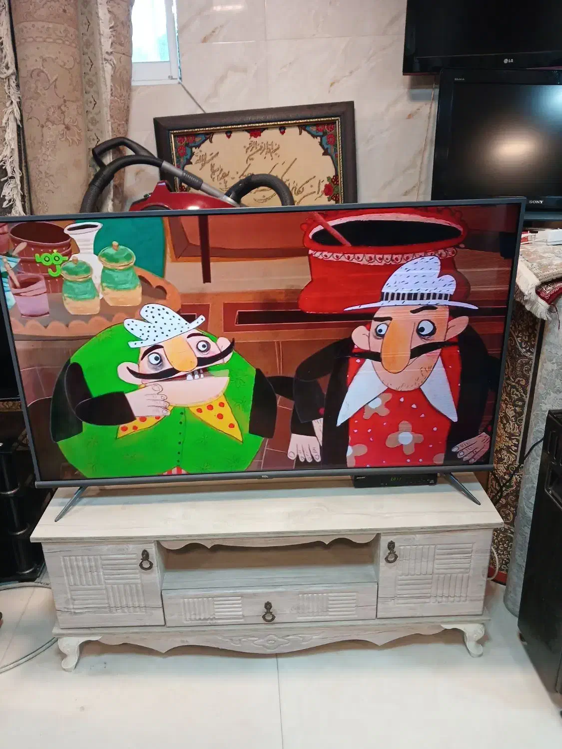 ال ایدی  ۵۵ اینچ تی سی ال اینترنت همه چی داره|تلویزیون و پروژکتور|تنکابن, |دیوار