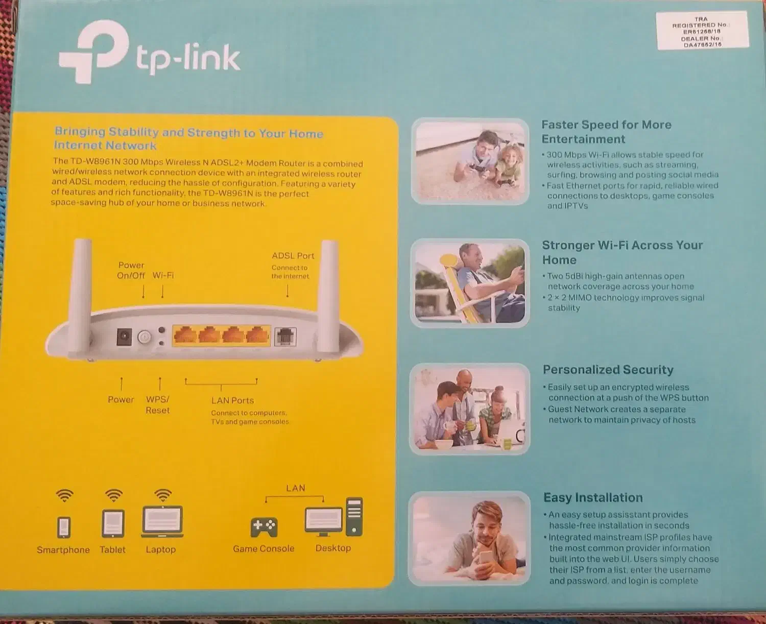 مودم tp-link|مودم و تجهیزات شبکه|قروه, |دیوار