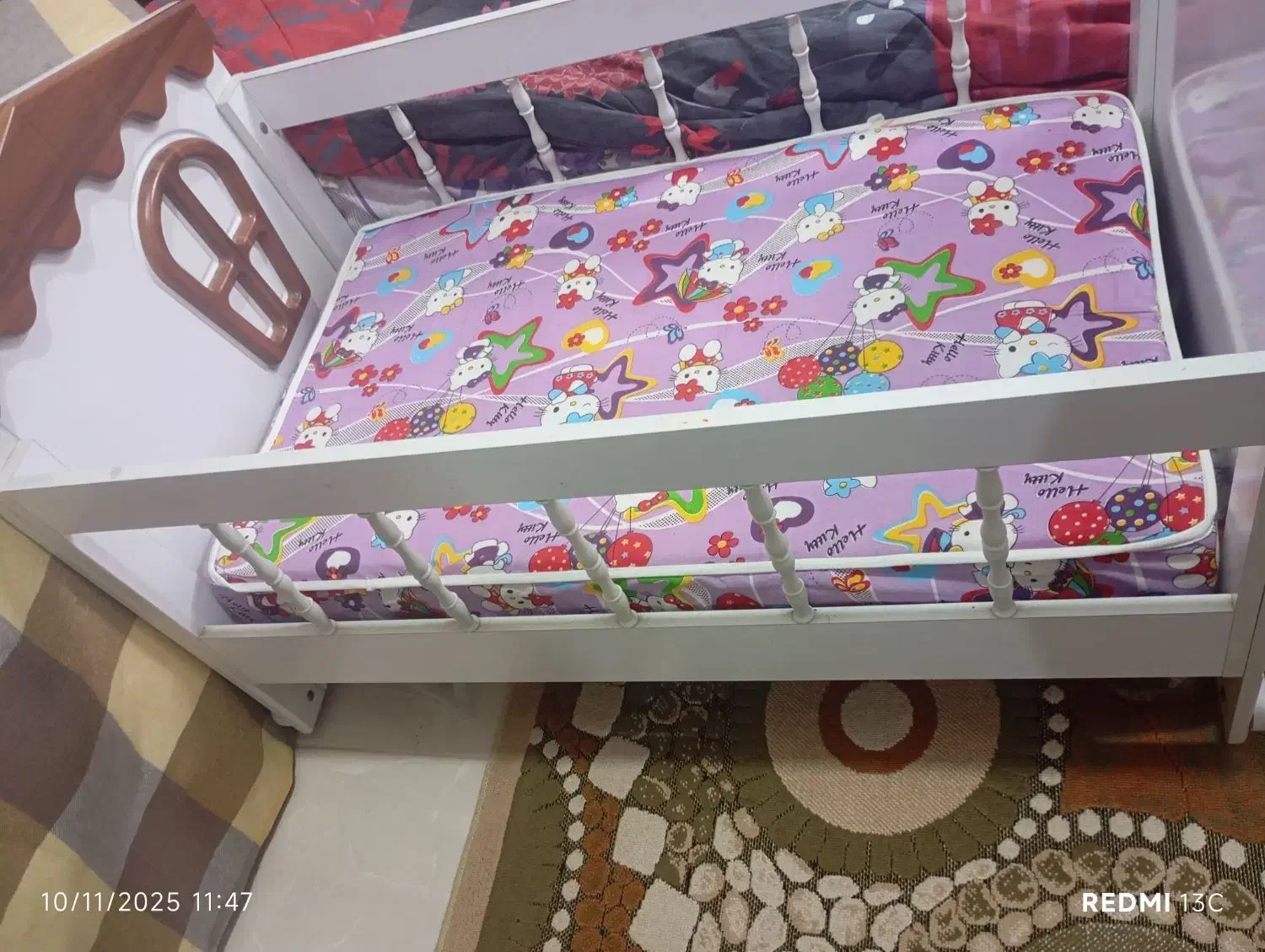 تخت کنار مادر|تخت و صندلی بچه|رشت, دخانیات|دیوار