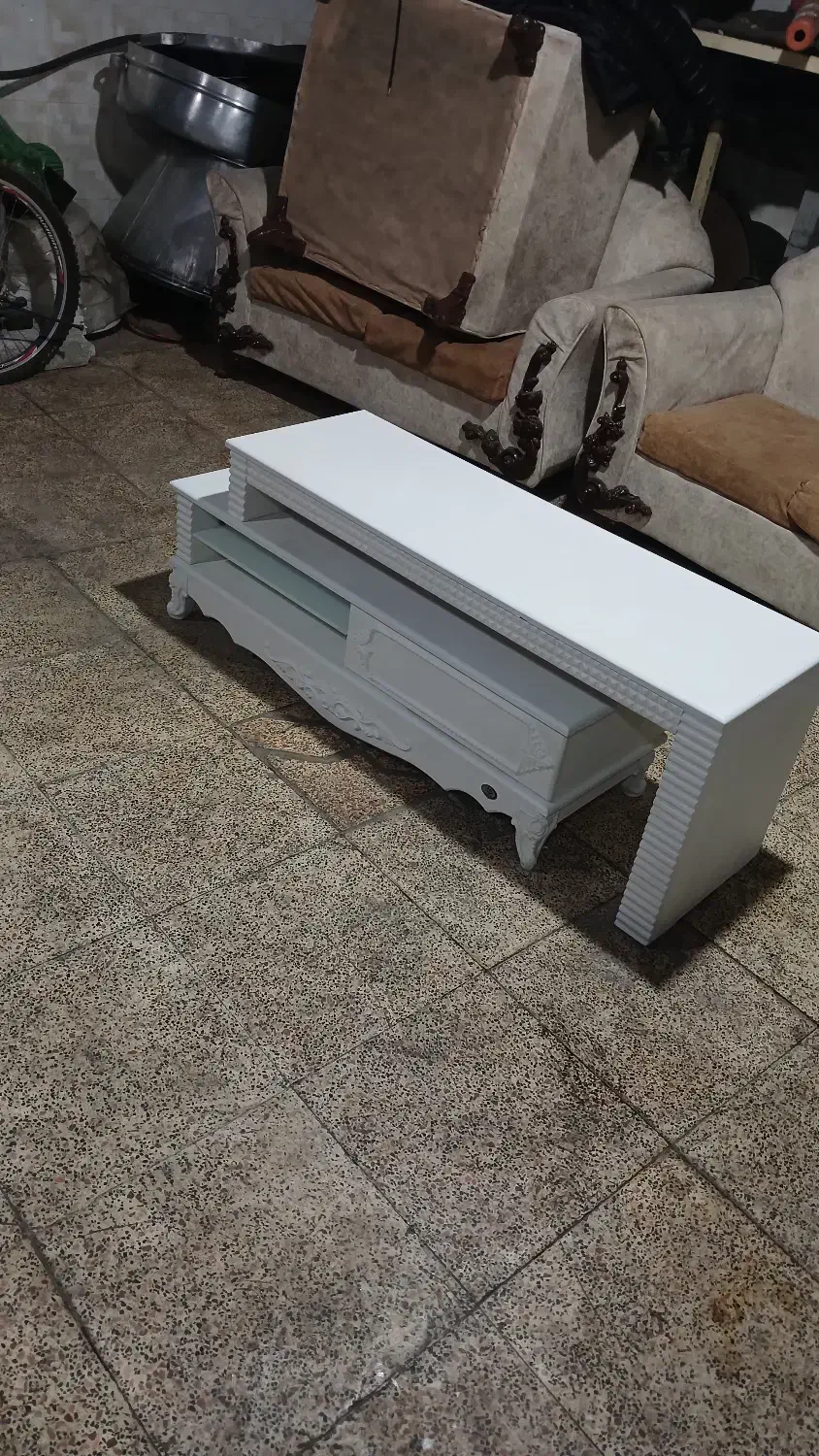 میز تلویزیون MDF دو تیکه|میز تلویزیون|تهران, جوادیه|دیوار