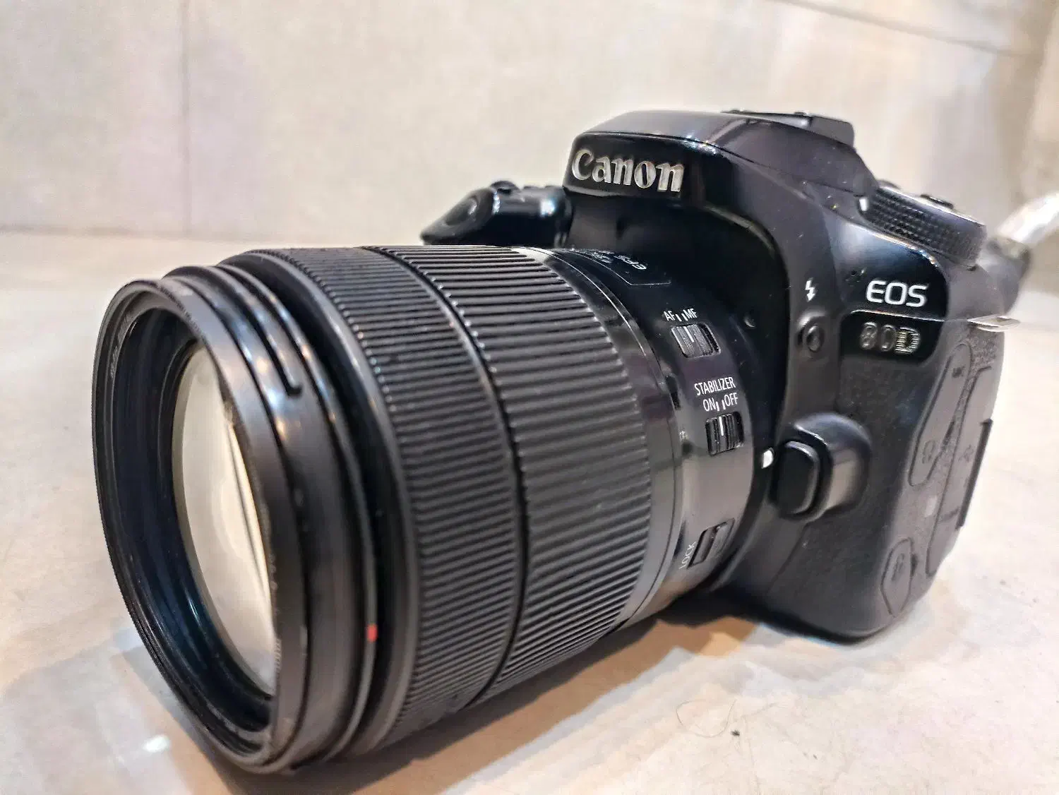 دوربین80d بالنزusm18/135|دوربین عکاسی و فیلم‌برداری|الیگودرز, |دیوار