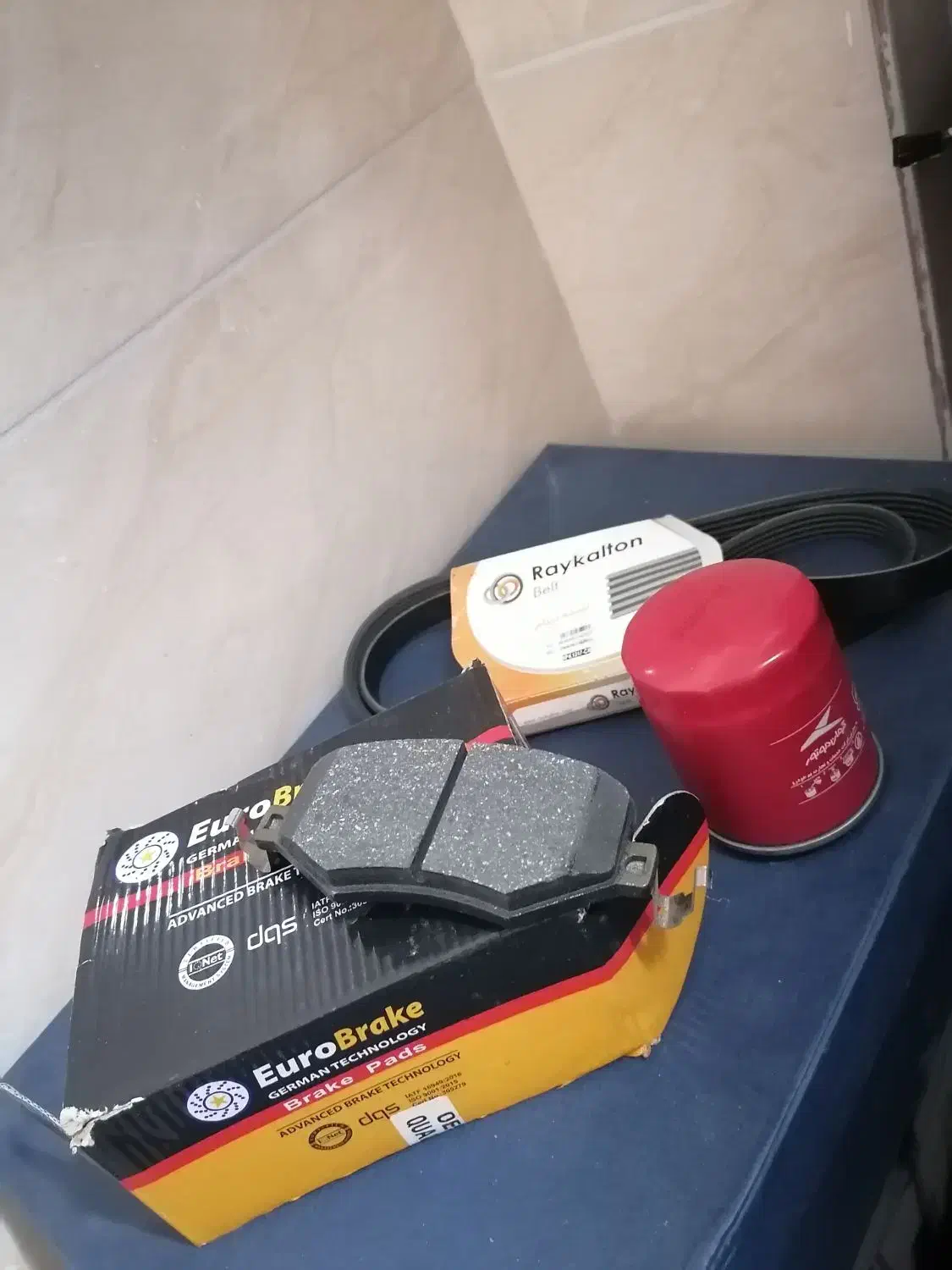 لنت جلو J7 و تسمه دینام وفیلتر روغن اصلی kmc J7|قطعات یدکی و لوازم جانبی|شیراز, مبعث|دیوار