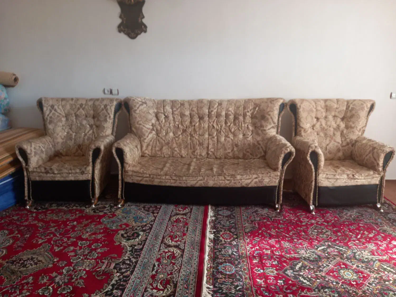 مبل کارکرده ۷نفره چالدران|مبلمان خانگی و میز عسلی|چالدران, |دیوار