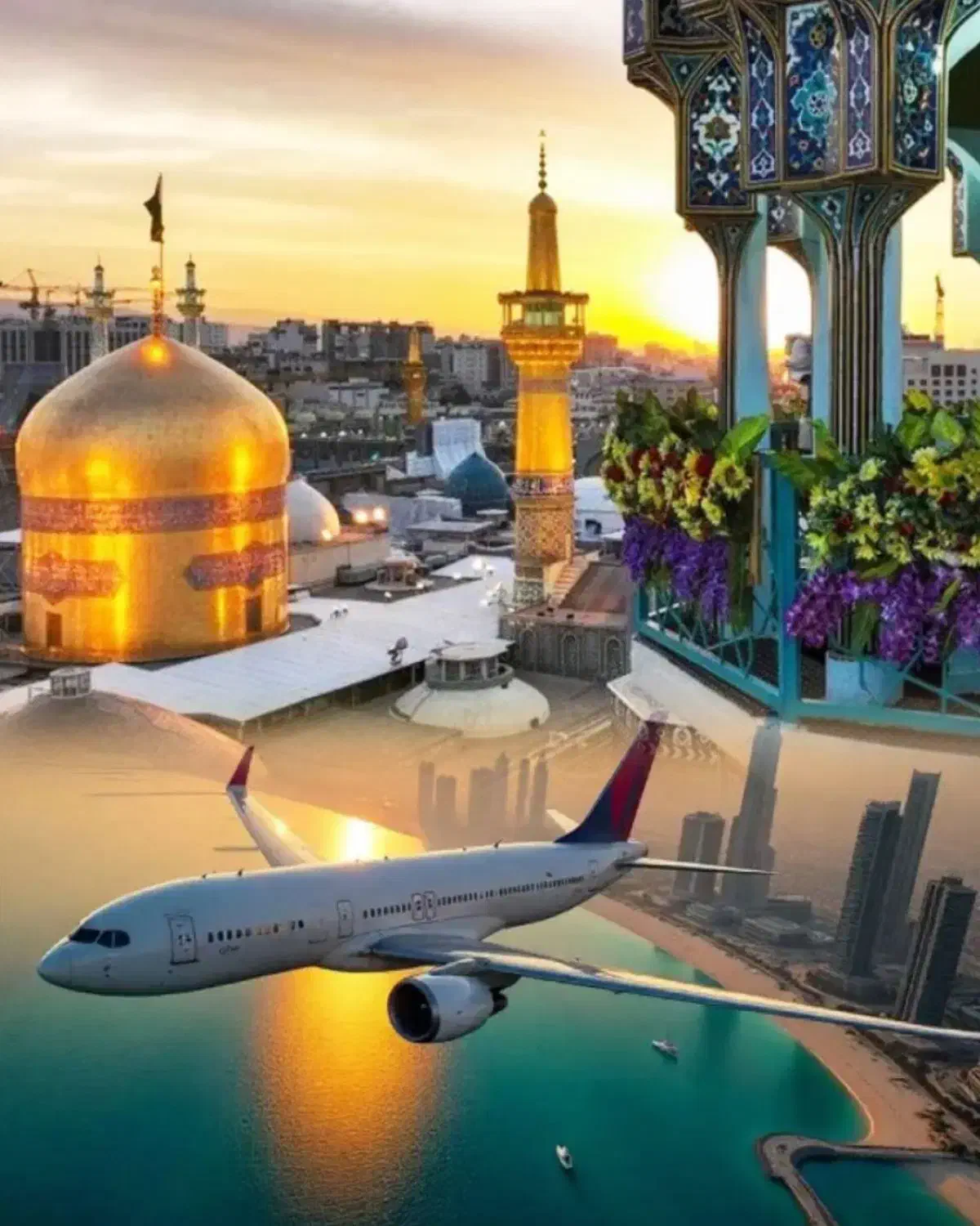 تور هوایی ۵ روزه مشهد «پرواز مستقیم از ارومیه»|تور و چارتر|ارومیه, |دیوار