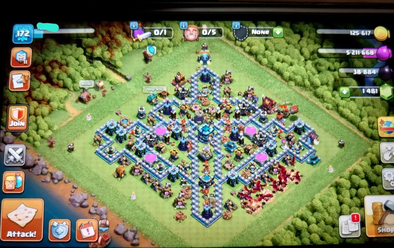 اکانت کلش در جوانمرد قصاب|کنسول، بازی ویدئویی و آنلاین|تهران, علیآباد|دیوار