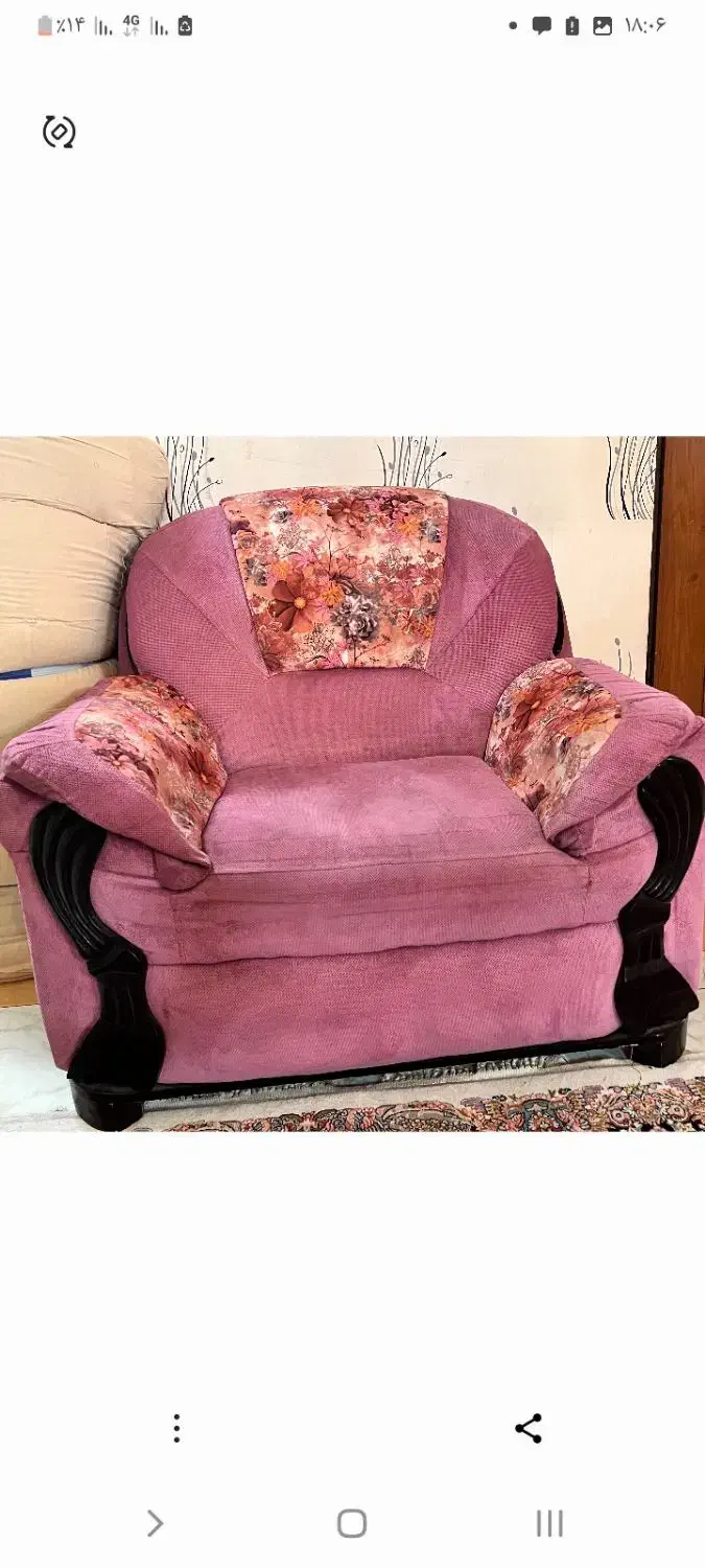 مبل راحتی ترک|مبلمان خانگی و میز عسلی|مشهد, چهارچشمه|دیوار