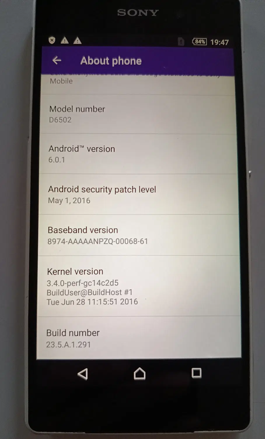 سونی Xperia Z2|موبایل|کرمانشاه, |دیوار
