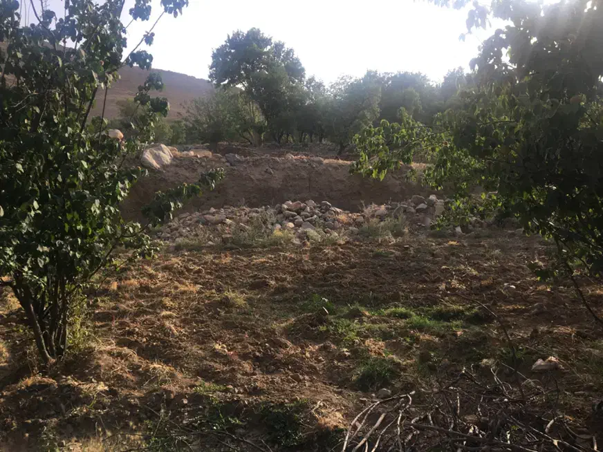 زمین چهار دیواری بادرود سرآسیاب|فروش زمین و ملک کلنگی|بادرود, |دیوار