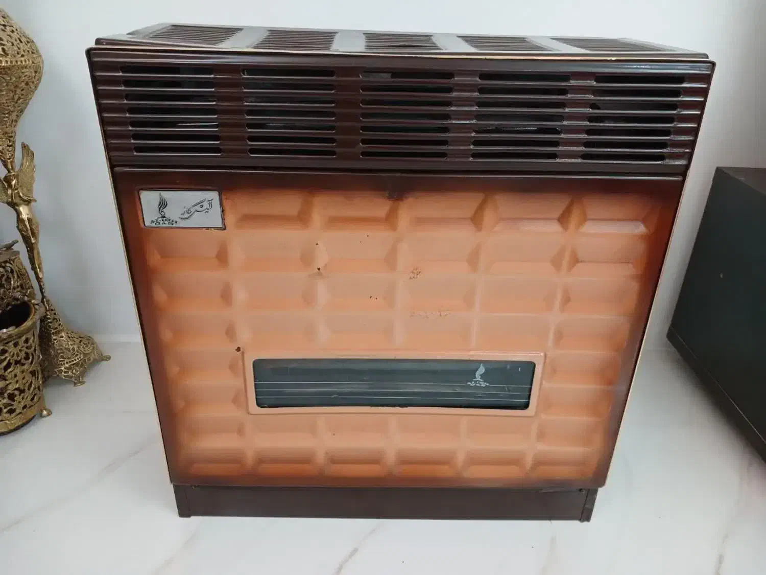 بخاری گازی  الیش گاز با ضمانت کتبی و سلامت کامل|بخاری، هیتر، شومینه|رباط‌کریم, پرندک|دیوار