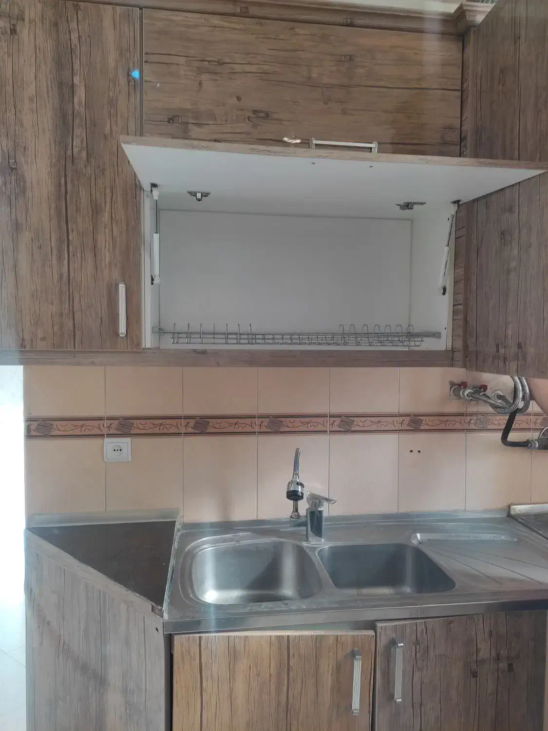 کابینت ام دی اف و هود استیل و سینگ دو لگن|اجاق گاز و لوازم برقی پختوپز|تهران, نازیآباد|دیوار