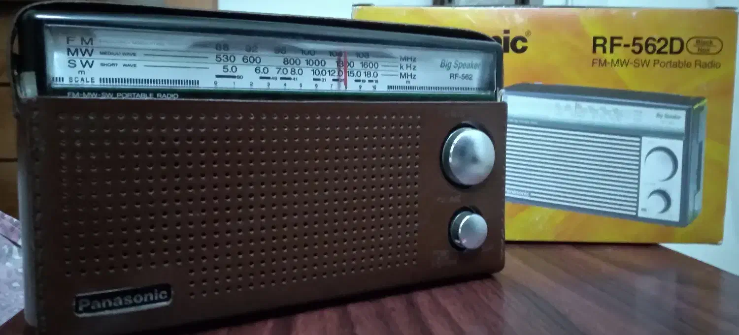 رادیو سه موج پاناسونیک اصل|سیستم صوتی خانگی|خرم‌آباد, |دیوار