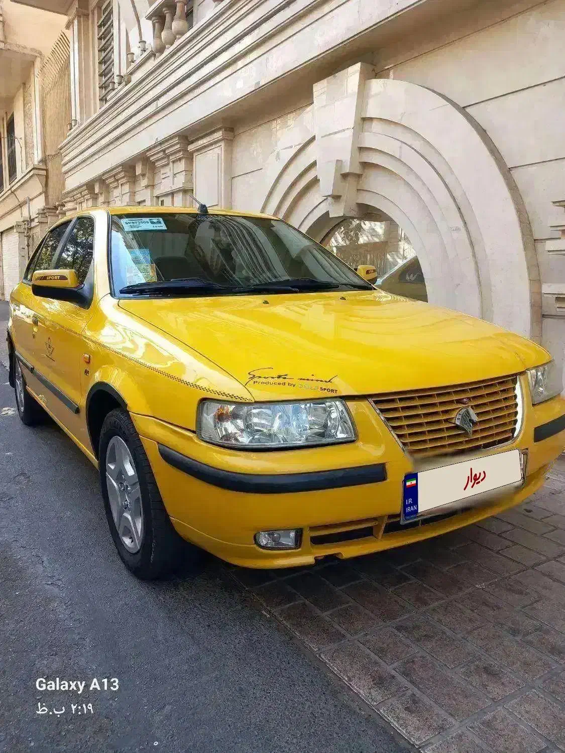 تاکسی سمند گردشی مدل ۱۴۰۱|خودرو سواری و وانت|تهران, آهنگ|دیوار