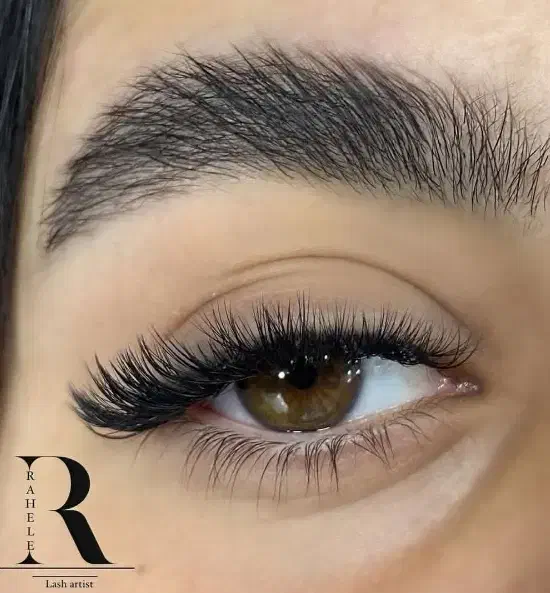 آموزش و خدمات اکستنشن لیفت و لمینت مژه وابرو|خدمات آرایشگری و زیبایی|رشت, منظریه|دیوار