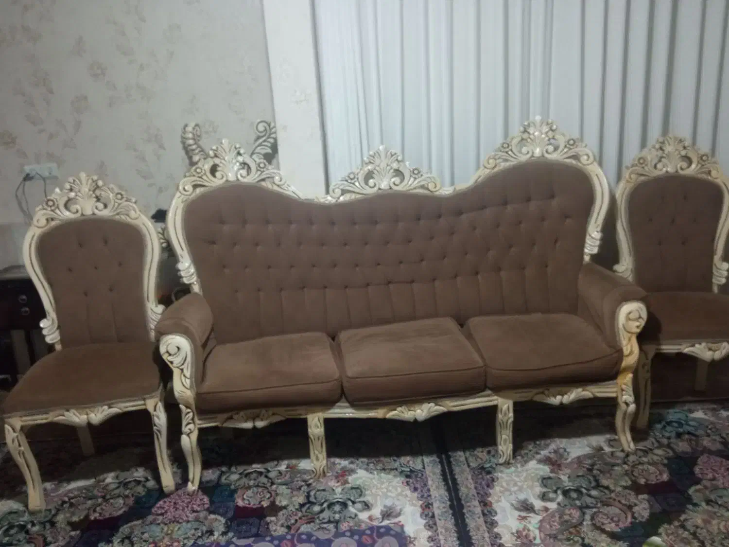 مبل 9نفره...|مبلمان خانگی و میز عسلی|شیروان (خراسان), |دیوار