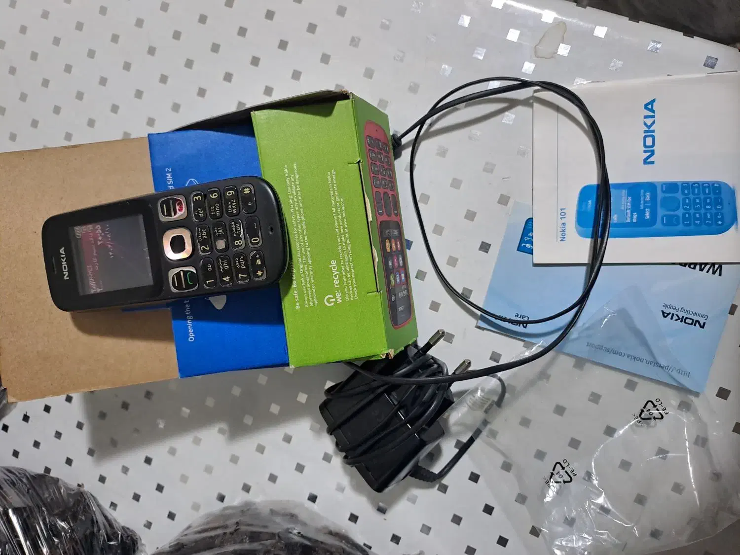 نوکیا ۱۰۱ کاملا سالم دو سیمکارت اصل هند|موبایل|تهران, اکباتان|دیوار