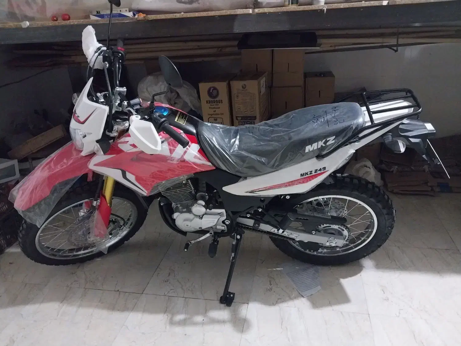 موتور تریل متین خشک ۲۵۰|موتورسیکلت|صائین قلعه, |دیوار