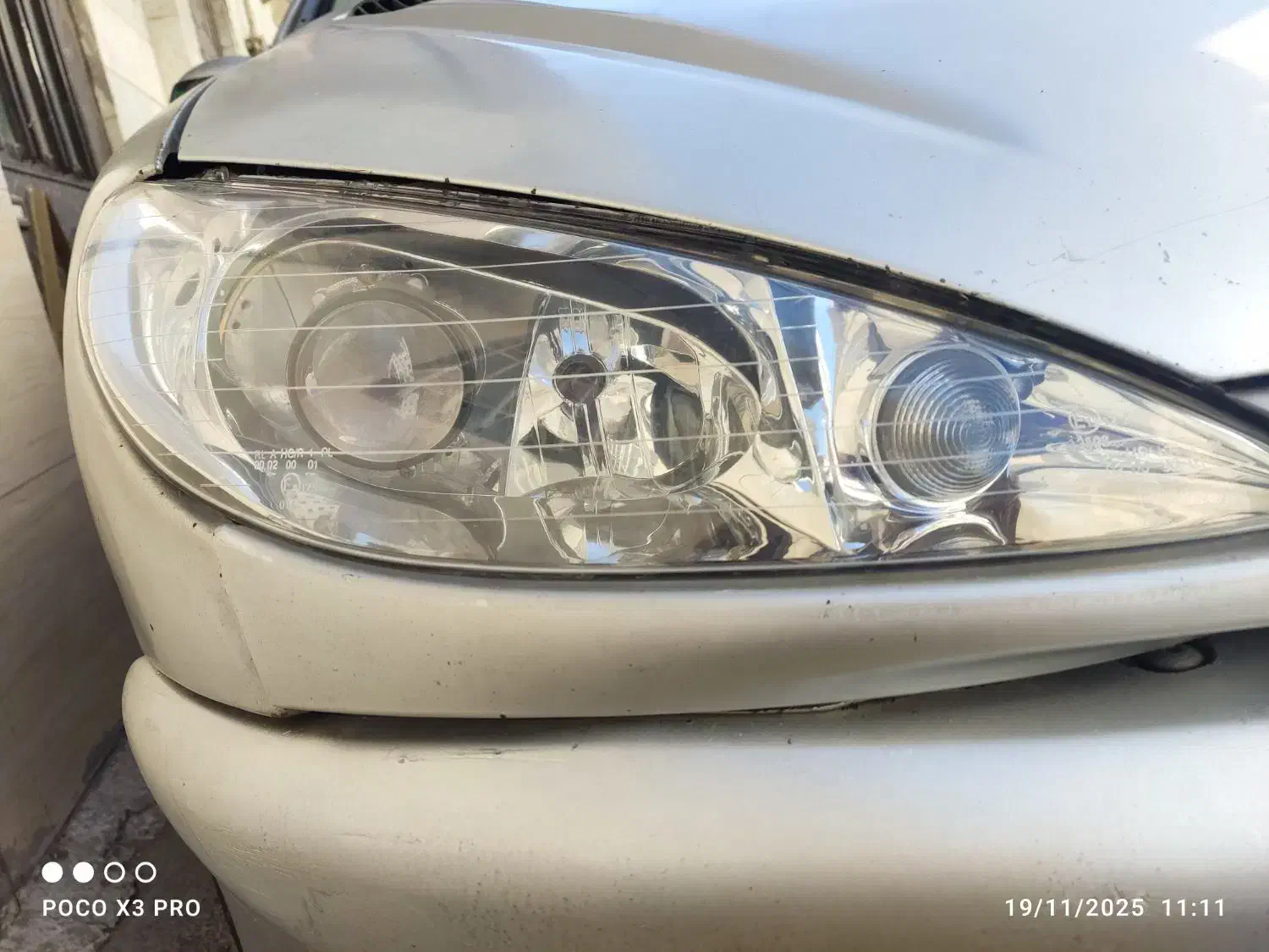 چراغ 206 لنزدار|قطعات یدکی و لوازم جانبی|شهریار, شهریار|دیوار