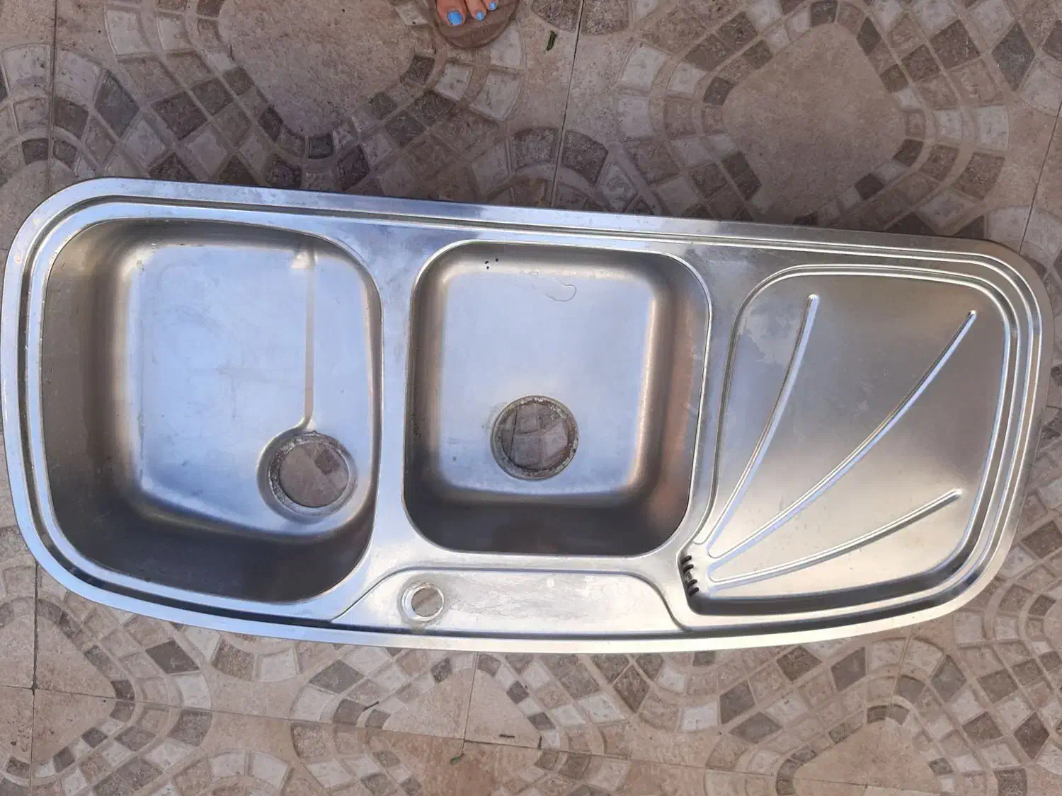 سینگ ظرفشویی|آب‌چکان و نظم‌دهنده ظروف|لاهیجان, لیالستان|دیوار